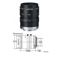 RICOH FL-YFL5028A-035 50mm Line Scan Lens with 0.28-0.4x Magnification