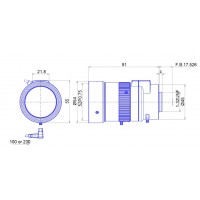 1/2-inch 8-80mm F1.6-360 Megapixel Day & Night Lens