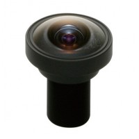 1/2" 1.3mm (S Mount) 3MP Fisheye Board Lens