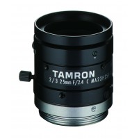 Tamron MA23F25V 2/3", 25mm, f2.4, Fixed Focal Machine Vision Lens, Anti-Vibration and Anti-Shock
